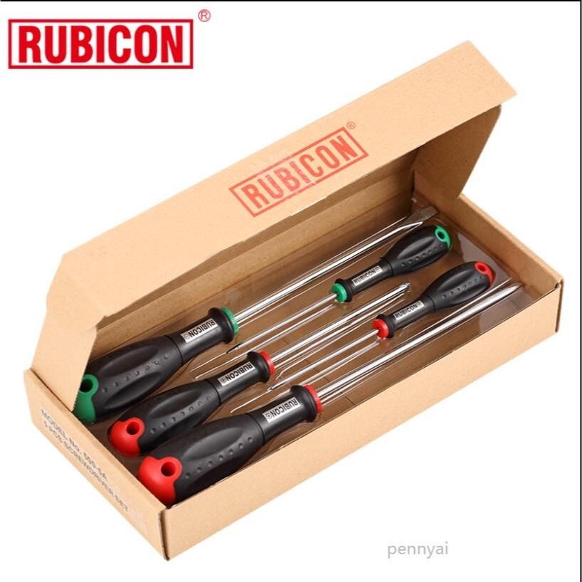日本RUBICON加硬磁性螺絲刀套裝500-5A