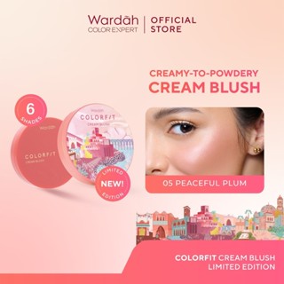Paloma COSMETIC New Wardah Colorfit Cream Blush Light Formul