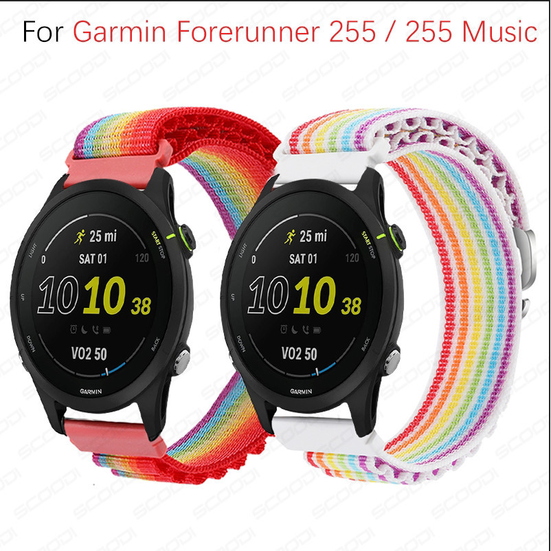 適用於 Garmin Forerunner 965 955 265 255 智能手錶錶帶手鍊的 Alpine loop