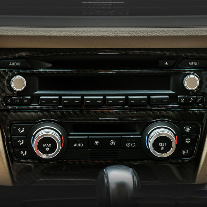 適用於BMW寶馬老3系中控空調音量旋鈕內飾改裝320i325i /E90/E92/E93