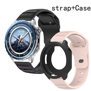 Oppo Watch X2 X 錶帶錶殼螢幕保護套外殼配件適用於 OnePlus Watch 3 2 錶帶替換腕帶運動手