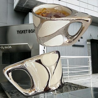 肌理咖啡陶瓷杯創意設計辦公室家用馬克杯陶瓷咖啡杯子