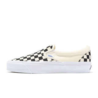 Vans Slip-On Reissue 98 白 黑 棋盤格 帆布鞋 懶人鞋 男女鞋【ACS】 VN000CSE2BO