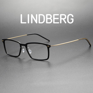 【TOTU眼鏡】金屬框眼鏡 超輕6克 LINDBERG設計師手工眼鏡 純鈦眼鏡架 6528林德伯格同款 無螺絲尼龍商務方