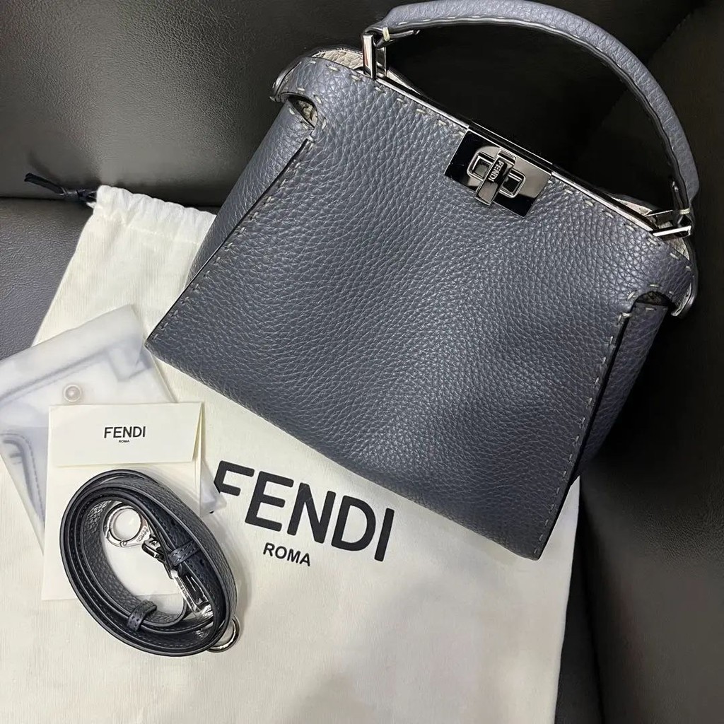 FENDI 芬迪 手提包 Selleria Peekaboo Lei 2way 迷你 日本直送 二手