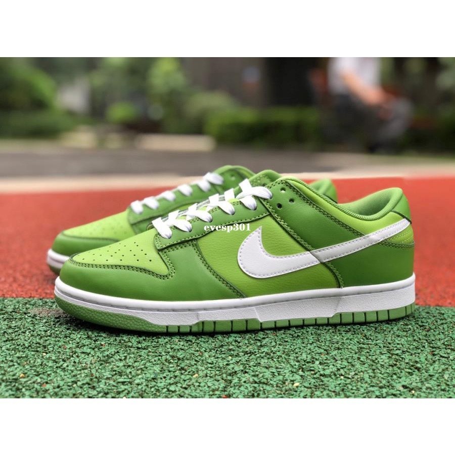 特價 Nike Dunk Low Retro 蘋果綠 綠白 森林 皮革 滑板鞋 DJ6188-300