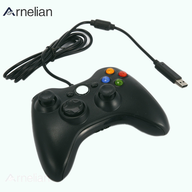 微軟 Arnelian Usb 遊戲手柄線控控制器兼容 Xbox 360 Xbox 360 Slim Windows 7