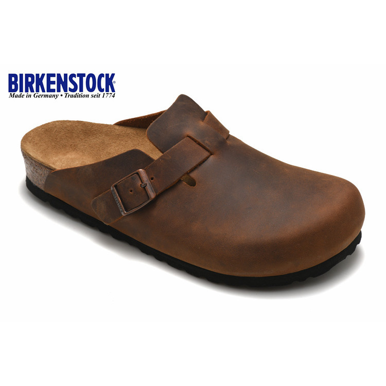 Birkenstock 包頭軟木拖鞋男女同款時尚半包鞋Boston系列