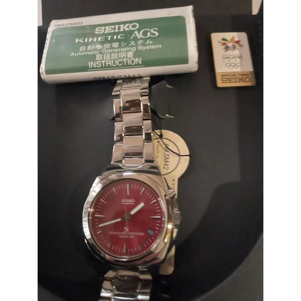 近全新 SEIKO 精工 手錶 錶盤 限定 奧林匹克 mercari 日本直送 二手