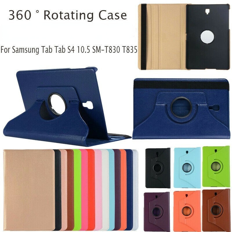 SAMSUNG 適用於三星 Galaxy Tab S4 10.5 SM-T830 T835 360 的超薄輕巧兒童保護殼
