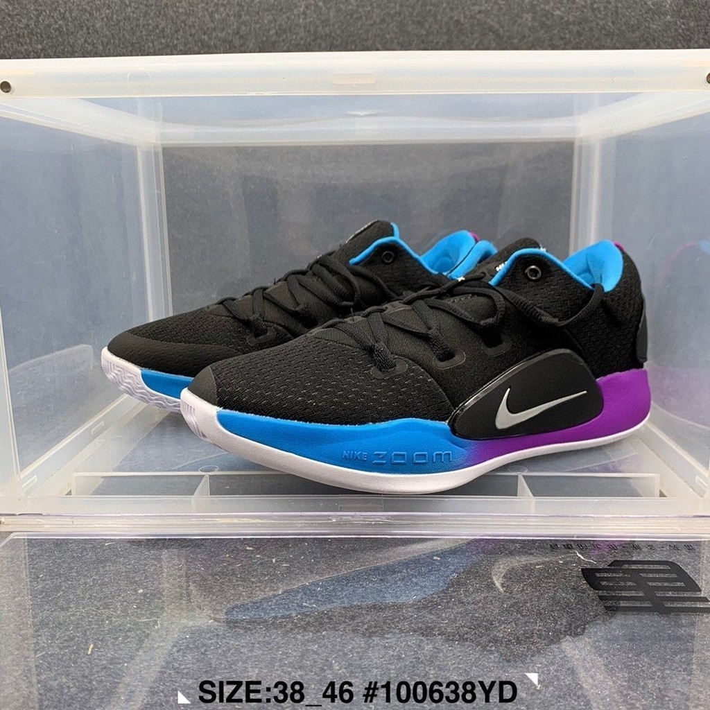 原廠 Hyperdunk XLow Hd2018 黑紫色 低幫男子運動休閒籃球鞋