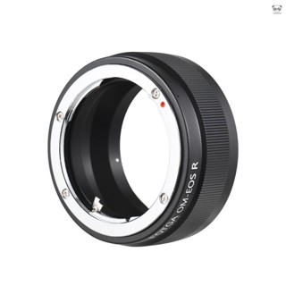 olympus fotga 高精度手動鏡頭卡口轉接環鋁合金用於奧林巴斯 om 卡口鏡頭,適用於佳能 eos rf 卡口無