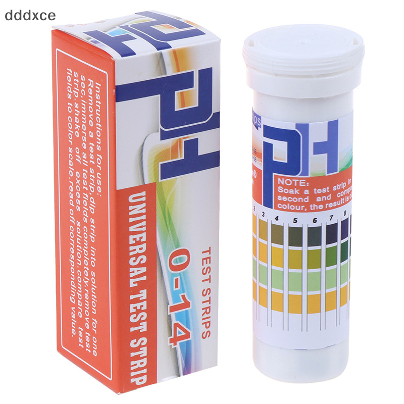 Dddxce 150 條瓶裝 pH 試紙全系列 0-14 pH 酸性鹼性指示劑全新