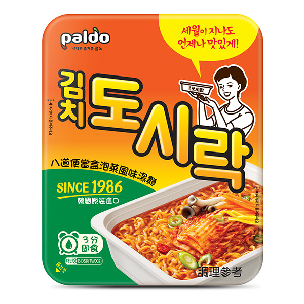 Paldo八道便當盒-泡菜風味湯麵86g