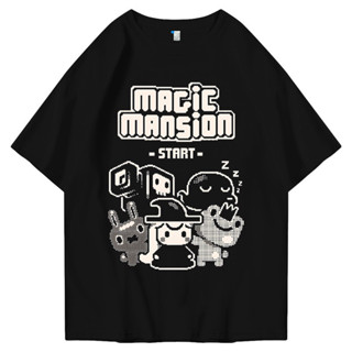 Ran Magic Mansion T 恤街頭服飾中性 T 恤