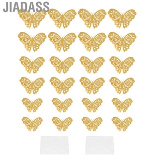 Jiadass 24 件裝牆貼空心蝴蝶客廳臥室家用無線