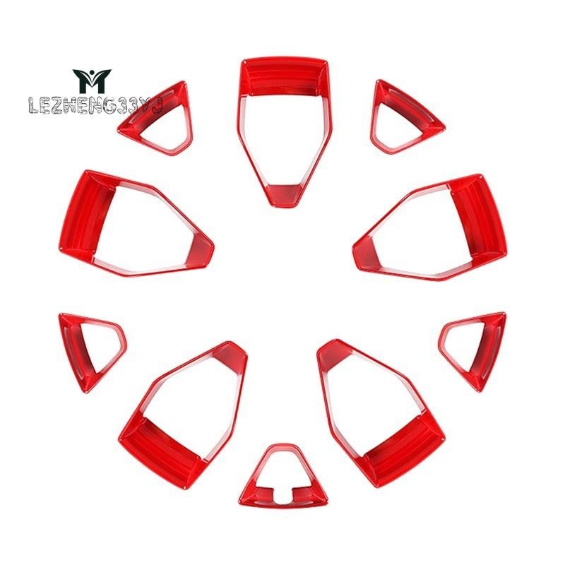 SUZUKI 適用於鈴木 Jimny 2019 2020 2021 2022 輪轂輪胎輪輞裝飾蓋裝飾貼紙貼花外部配件,紅