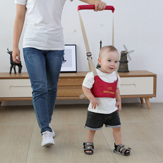 兒童透氣款提籃式嬰兒學步帶 寶寶學行帶走路防走失牽引繩母嬰用品