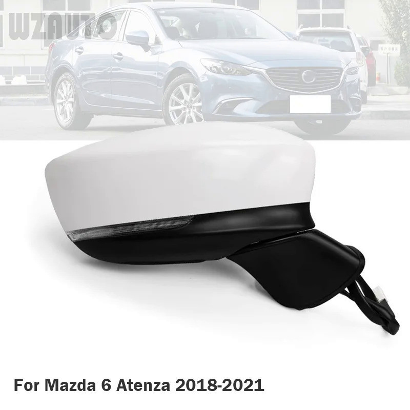 MAZDA Ly 轉向燈總成側後視鏡總成適用於馬自達 6 Atenza 2018 2019 2020 2021 5V0J