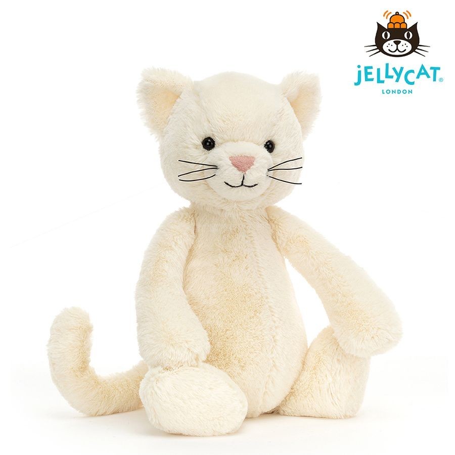 Jellycat大白貓/ 31cm eslite誠品