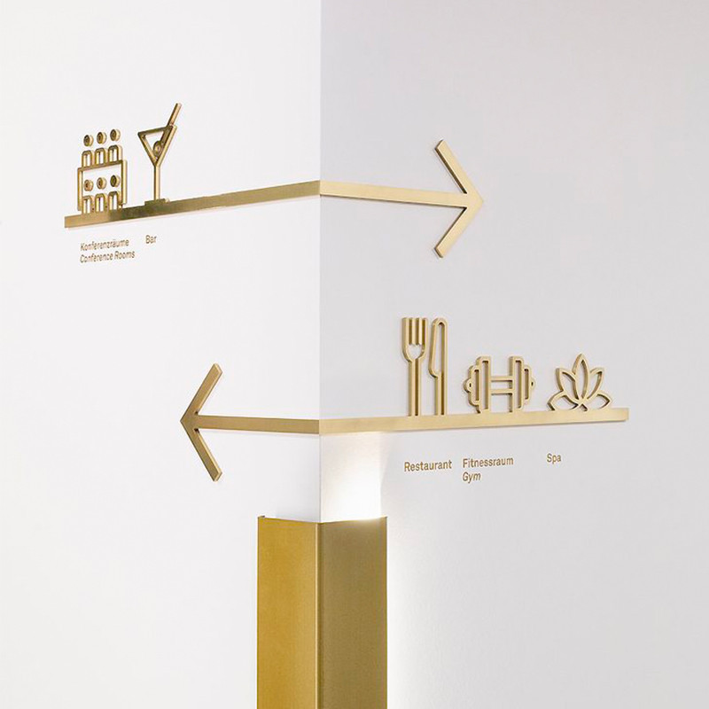 【客製logo】yoyo黃銅字客製全銅銅字拉絲實心字母北歐立體金屬字廁所標識制作