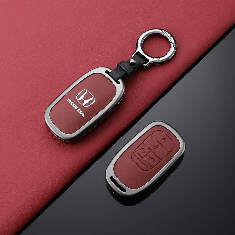 本田Honda鑰匙套適用於 CRV Accord Civic xrv HRV 鑰匙圈 鑰匙扣 鑰匙殼