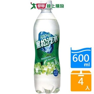 黑松汽水600ml*4入/組【愛買】