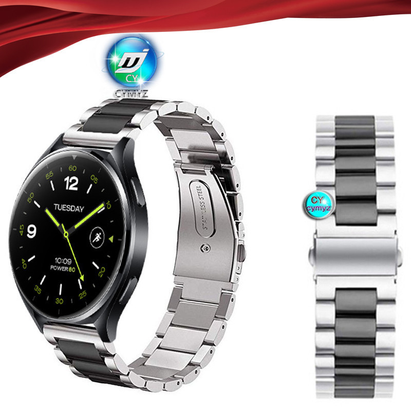 XIAOMI 小米手錶 2 智能手錶錶帶小米手錶 2 錶帶金屬錶帶運動腕帶