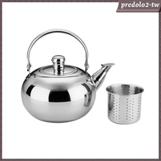 [PredoloffTW] 1.6l 不銹鋼咖啡茶壺帶茶葉浸泡器