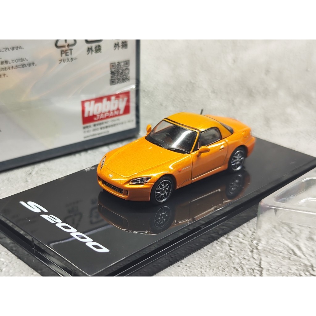 Hobbyjapan1/64本田S2000合金車模型收藏跑車車模6色可選原包現貨