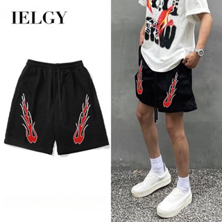 Ielgy 【M-6XL】短褲男夏季寬鬆休閒運動透氣籃球短褲