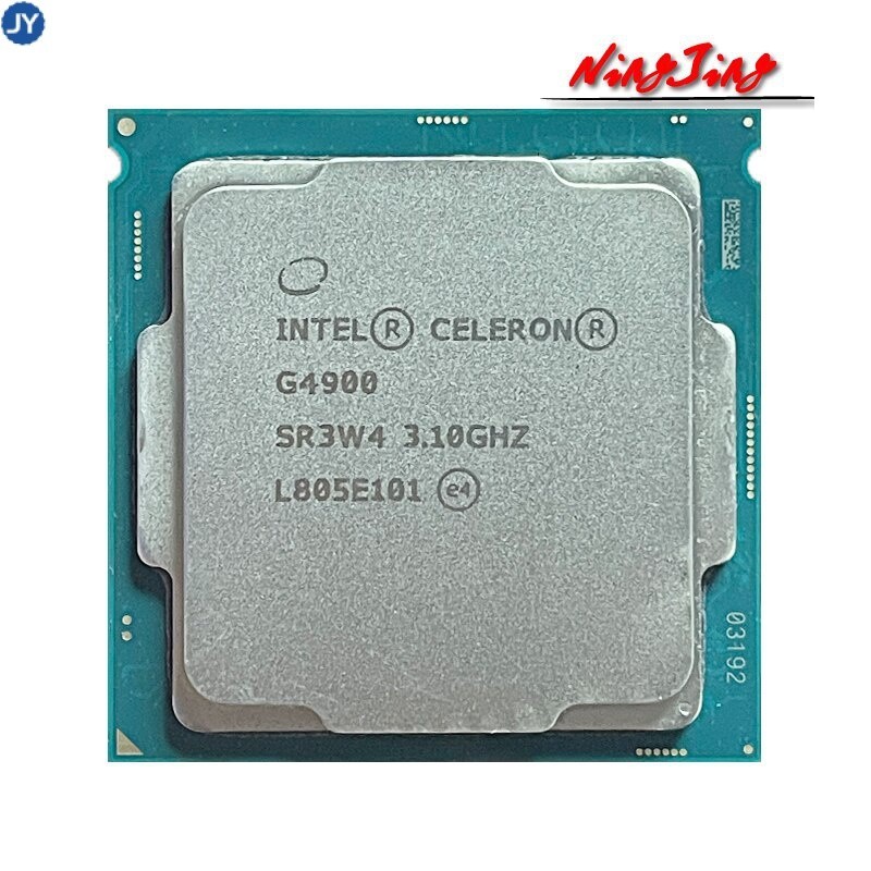 【現貨】英特爾賽揚g4900 3.1ghz雙核雙線程54w CPU LGA 1151