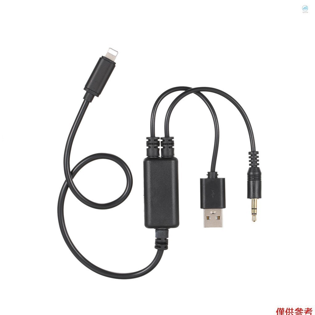 適用於 BMW 和 Mini iPod iPhone 6 7 8 X XS XR 接口的 Crtw 音頻 USB 電纜引