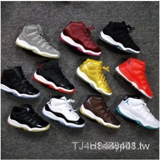 KAMM W4K9 品牌特賣耐吉童鞋 n-ike運動鞋童鞋 Air Jordan AJ11 喬丹11代 籃球跑鞋 大童