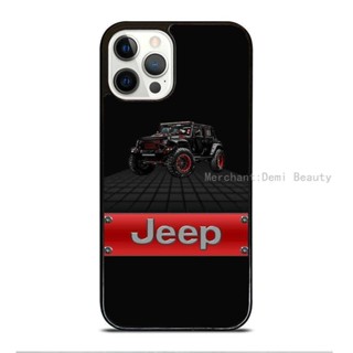Jeep Wrangler Black Logo 1 手機殼防摔保護套 TPU 適用於 IPhone XR XS 13