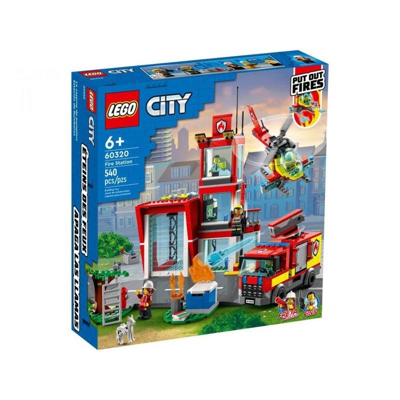 請先看內文 LEGO 樂高 城市系列City 60320 消防局