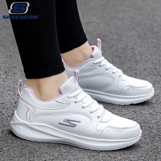 📣 現貨!!特價 Skechers 斯凱奇2024 新款 繫帶運動鞋 女鞋 輕便 網眼透氣 休閒鞋 真皮