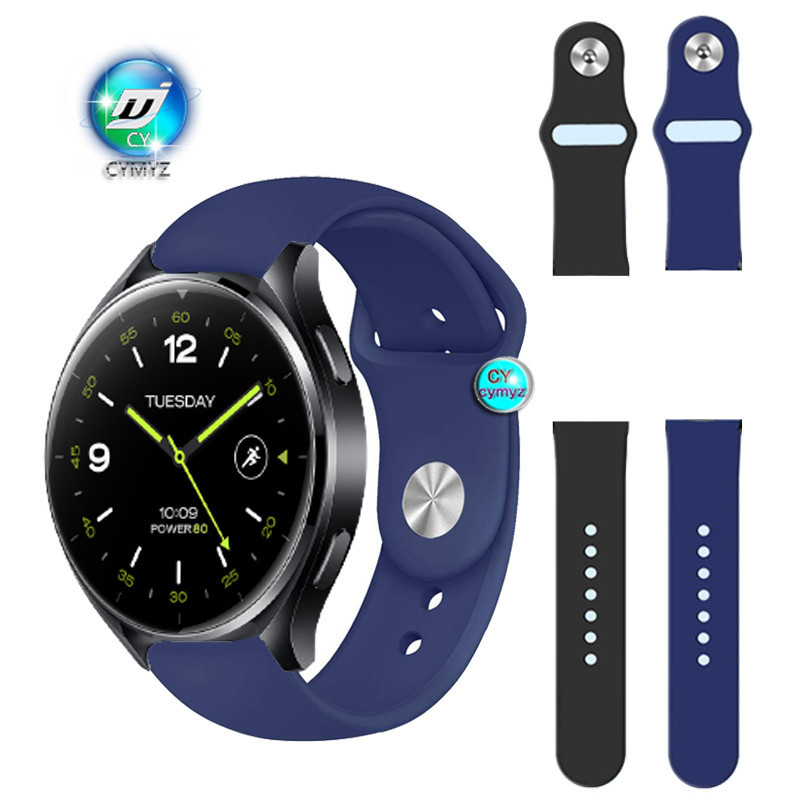 XIAOMI 小米 watch 2 智能手錶 錶帶 小米手錶 watch 2 矽膠錶帶 錶帶 運動腕帶