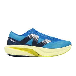 New Balance FuelCell Rebel V4 男鞋 藍 黃 競速跑鞋 YUBO MFCXLQ4-2E寬楦