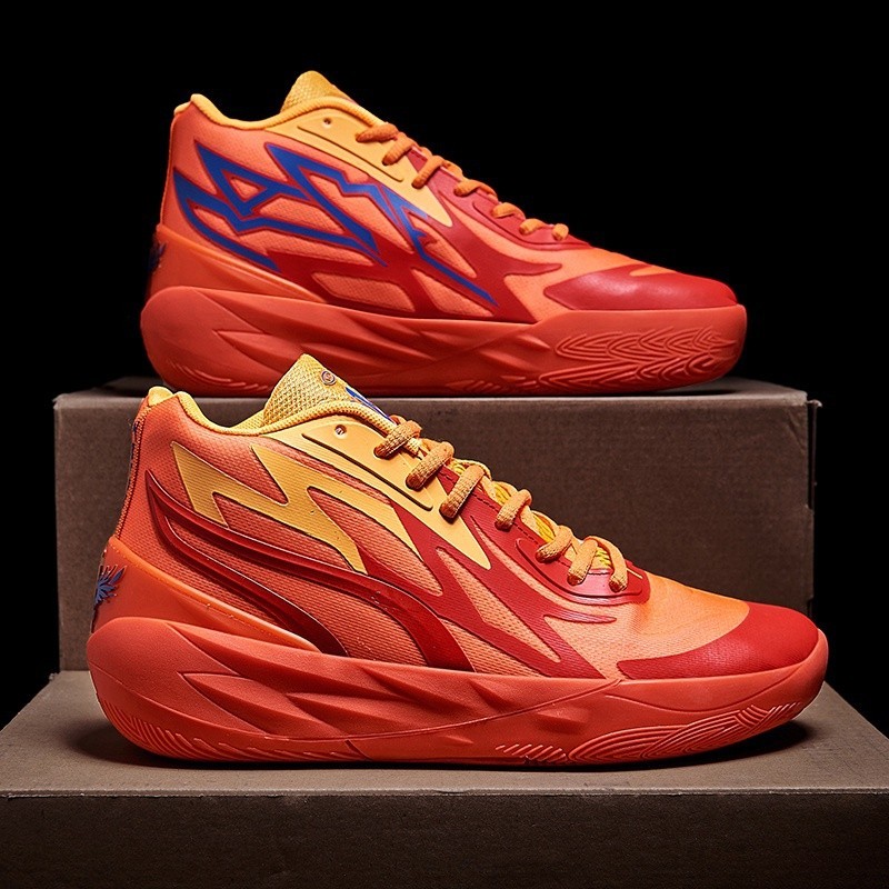 [現貨]LaMelo Ball 拉海洛鮑爾2代 籃球鞋 中幫籃球鞋 實戰籃球鞋 室內室外球場 彈力 減震 透氣 耐磨 防