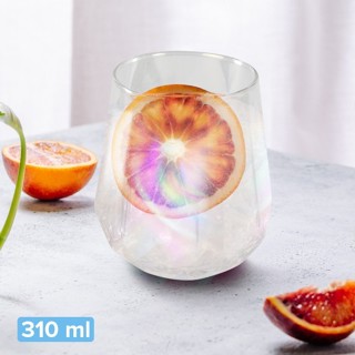 飲料玻璃鑽石水晶玻璃杯 310ml