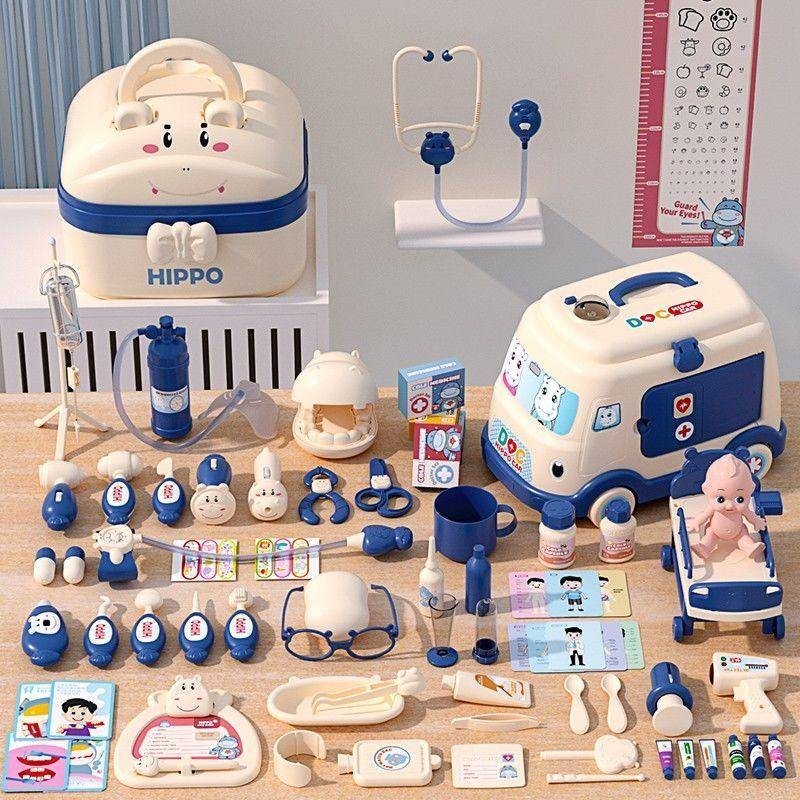 兒童仿真玩具 醫藥箱玩具 全套小醫生器材 兒童玩具 女孩兒童工具箱