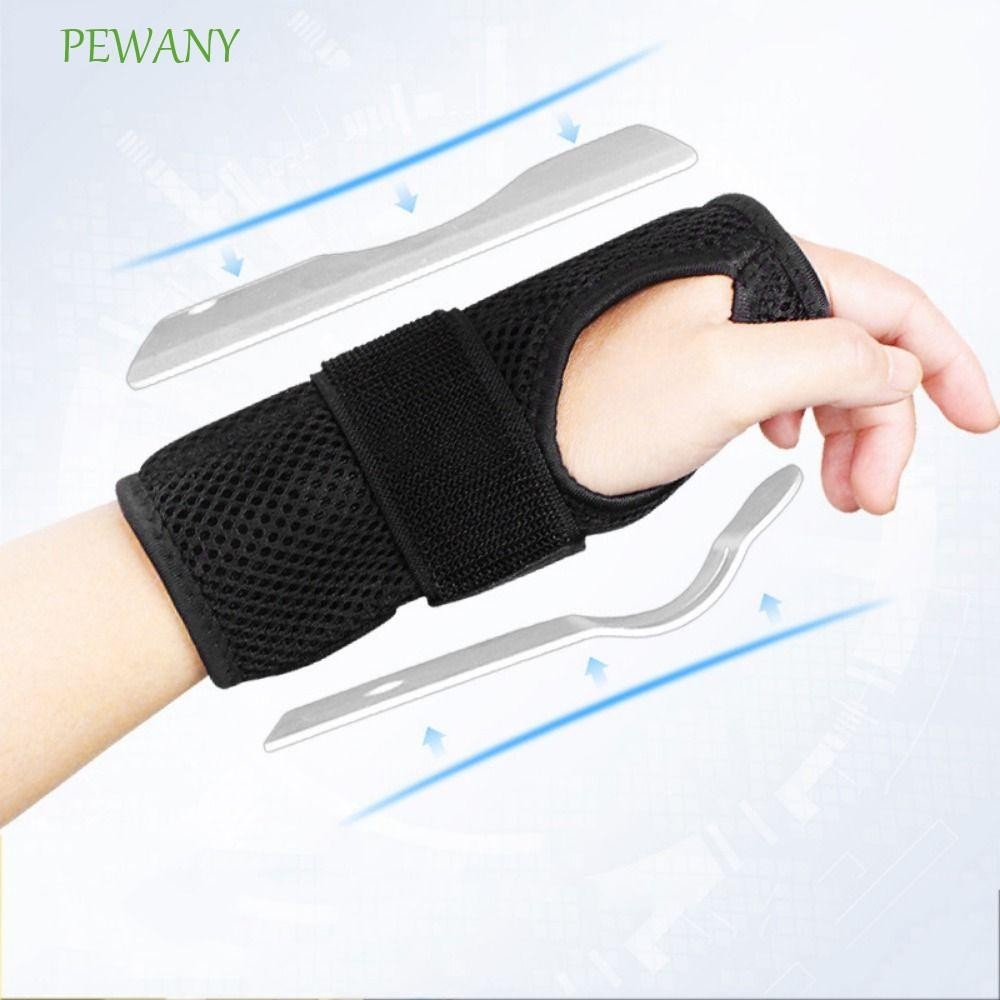PEWANY專業護腕適合右手和左手關節固定術扭傷的手腱鞘炎腕帶