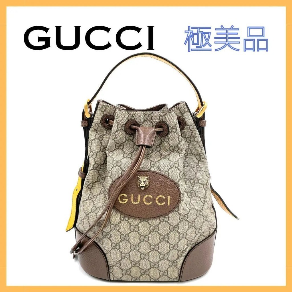 GUCCI 古馳 肩背包 GG Supreme 老虎 女用 mercari 日本直送 二手