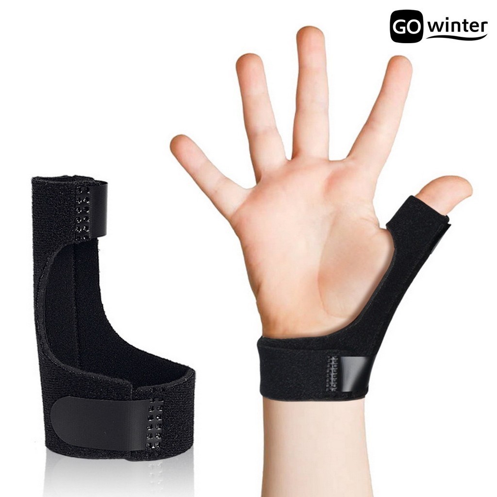 [摩卡運動]兒童手指固定帶拇指夾板鋁條看彎曲護指套關節支撐運動護手腕護具 運動護具