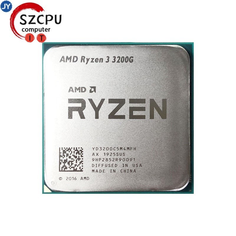 【現貨】amd Ryzen 3 3200g R3 3200g 3.6 GHz Zen 0.012 四核四線程 65W C