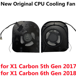 LENOVO 全新 CPU 冷卻風扇冷卻器散熱器適用於聯想 thinkpad X1 Carbon 2017 第 5 代第