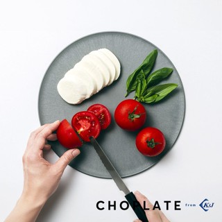 KAWABE Choplate兩用砧板盤/ 26cm/ 岩石灰 eslite誠品
