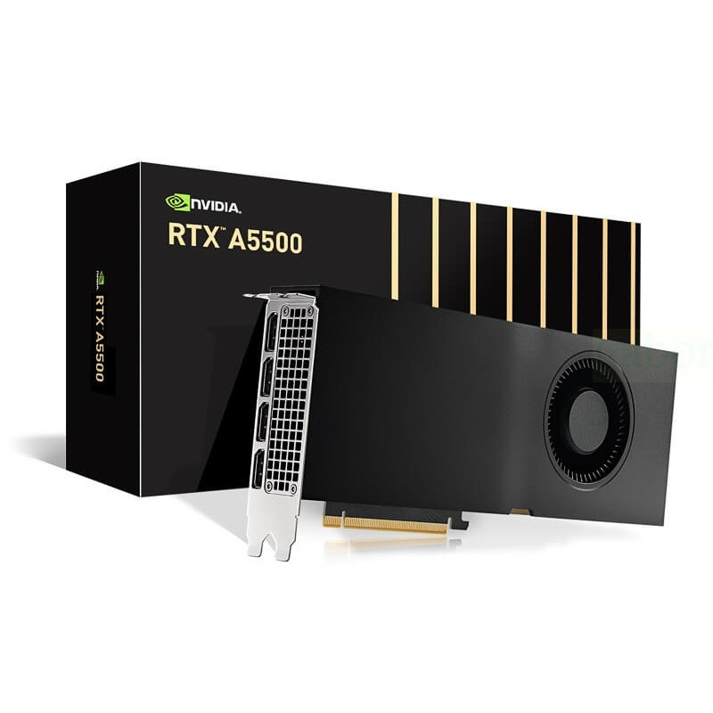 米特3C數位–NVIDIA 麗臺 麗臺 RTX A5500 24G GDDR6 工作站繪圖卡