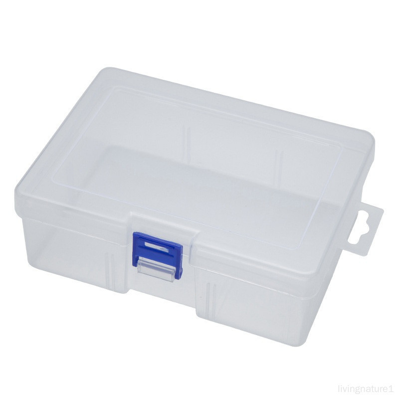 透明飾品塑膠盒 配件材料飾品工具塑膠空盒子 大小pp盒 化妝品包裝盒